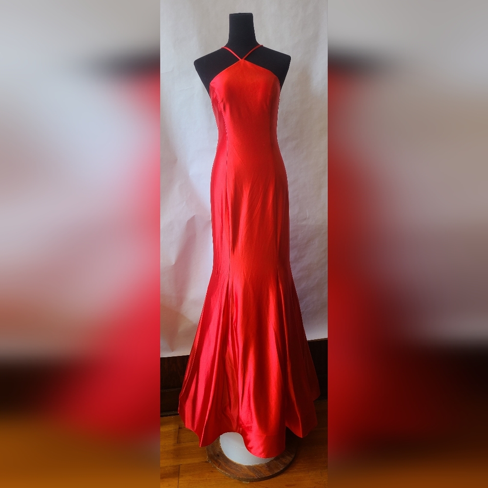 Madison James Formal Satin Dress